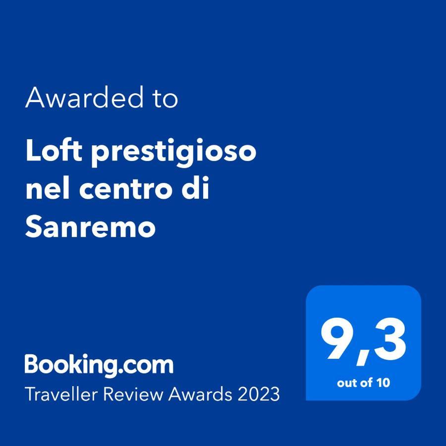 Appartement Loft Prestigioso Nel Centro Di San Remo Extérieur photo